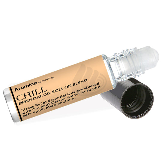 Chill Roll-On bottle, front view